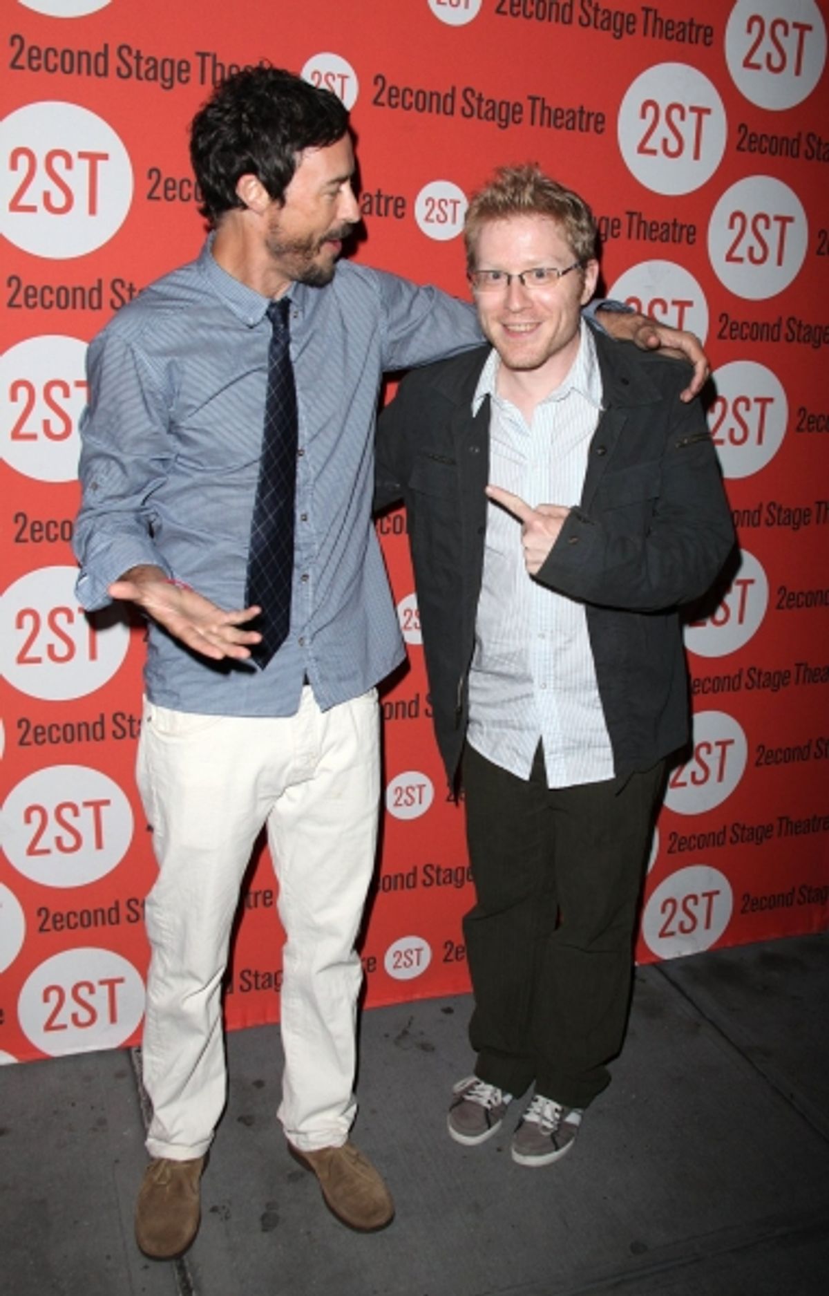Tom Cavenaugh & Anthony Rapp at 