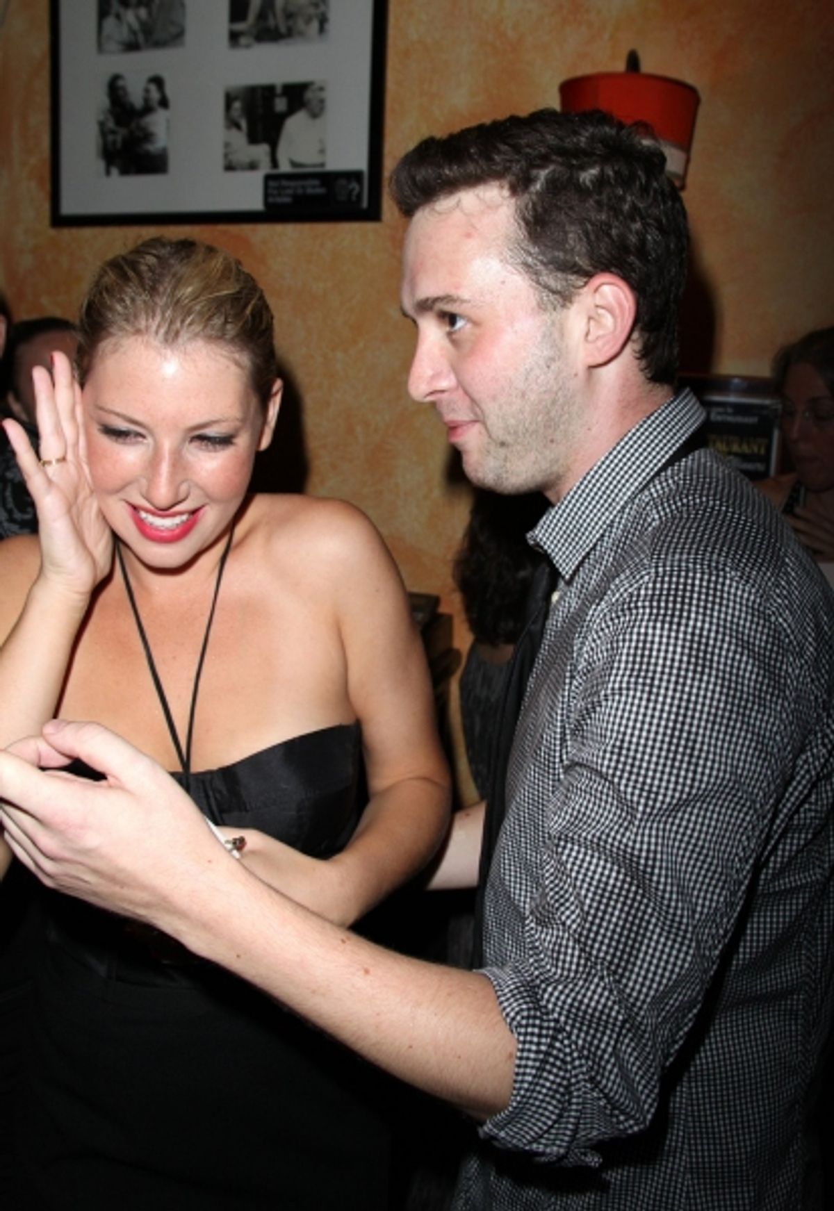 Ari Graynor and Eddie Kaye Thomas at 