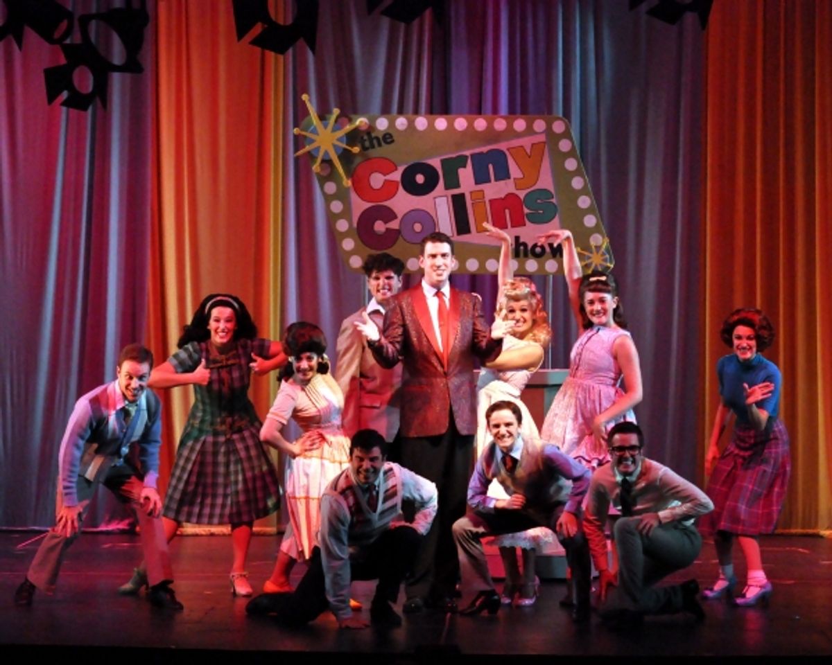 Mark Linehan and cast at 