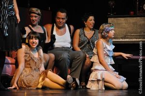 Ryan Witt & Amy Osatinki with cast of "The Wild Party" @ BroadwayWorld Ryan Witt & Amy Osatinki with cast of "The Wild Party" Photo