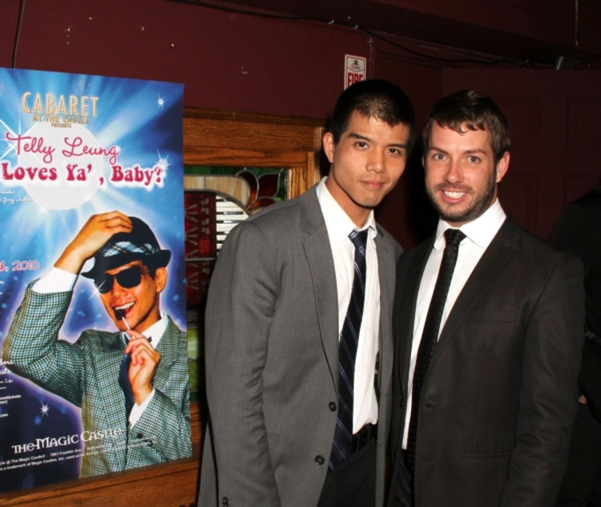 Telly Leung and Matt Patton at 