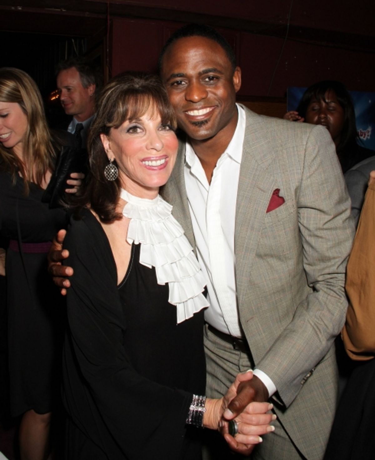 Kate Linder and Wayne Brady at 