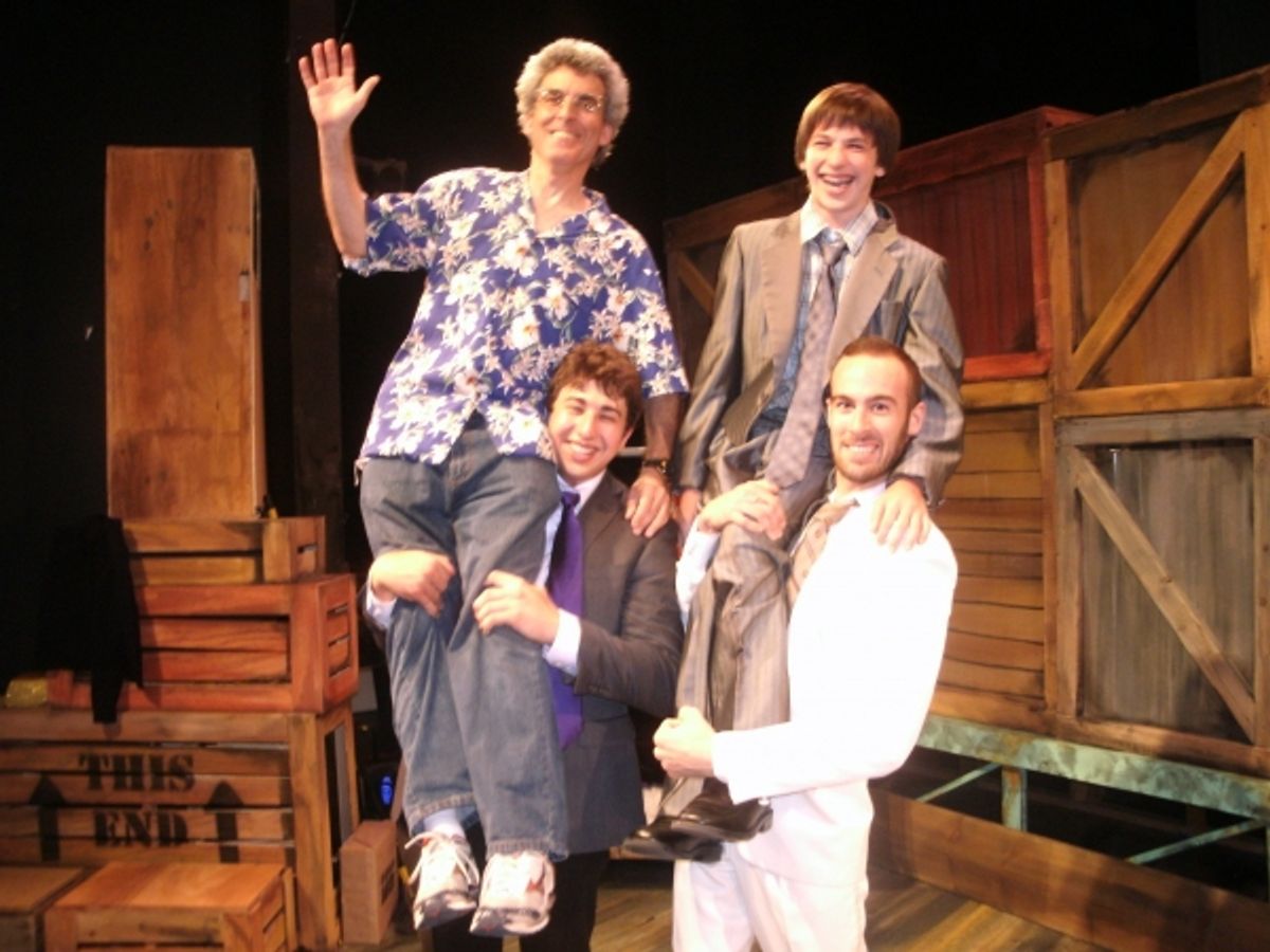 Alaric Rokko Jans and Sean Knapp, Bottom L-R- Jed Feder and Clayton Bail at 