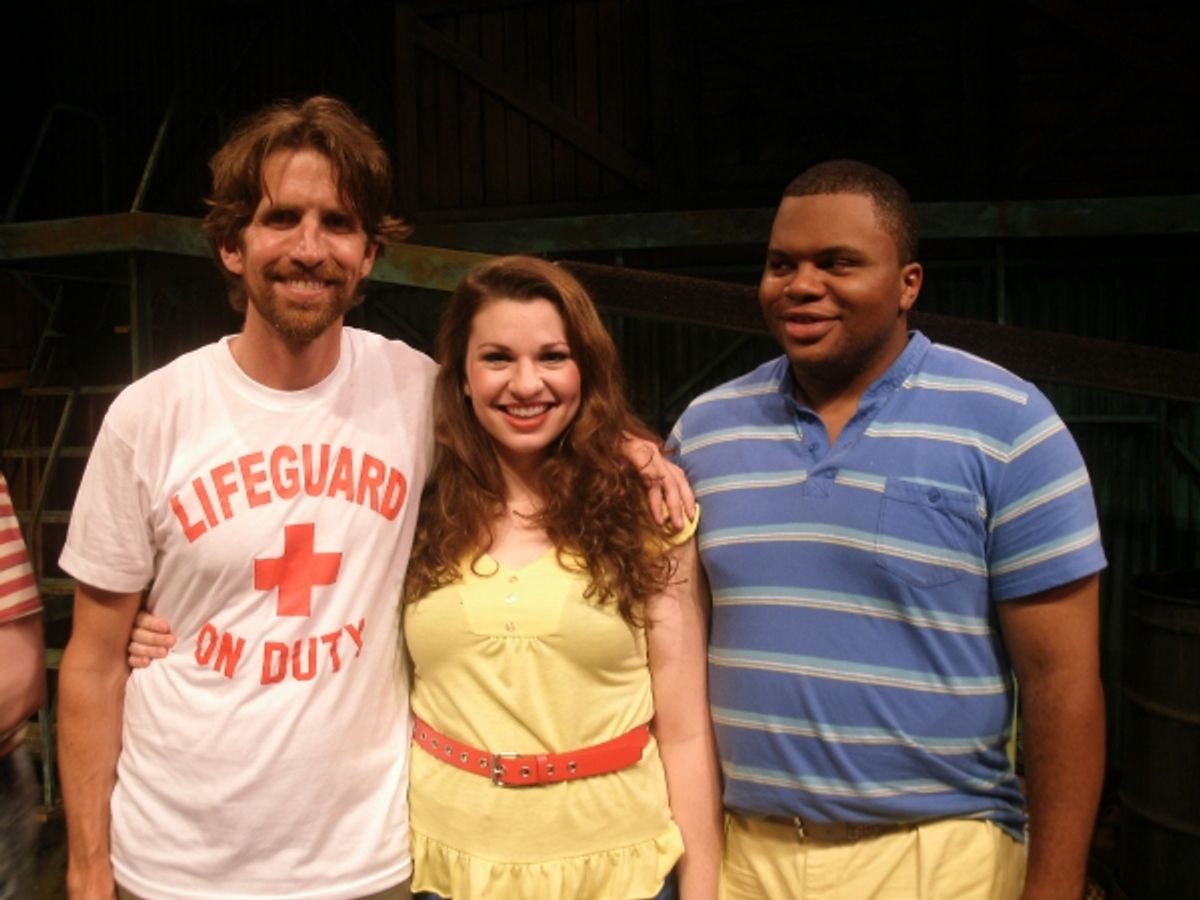 Syler Thomas, Jennifer Oakley and Frederick Harris at 