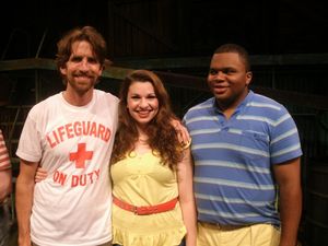 Syler Thomas, Jennifer Oakley and Frederick Harris Photo