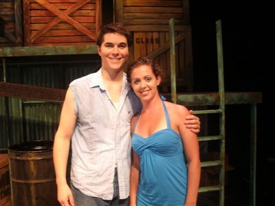 Justin Berkobien and Samantha Driver Photo