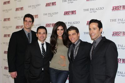 Peter Saide, Travis Cloer, Playmate Hope Dworaczyk, Deven May, Jeff Leibow Photo