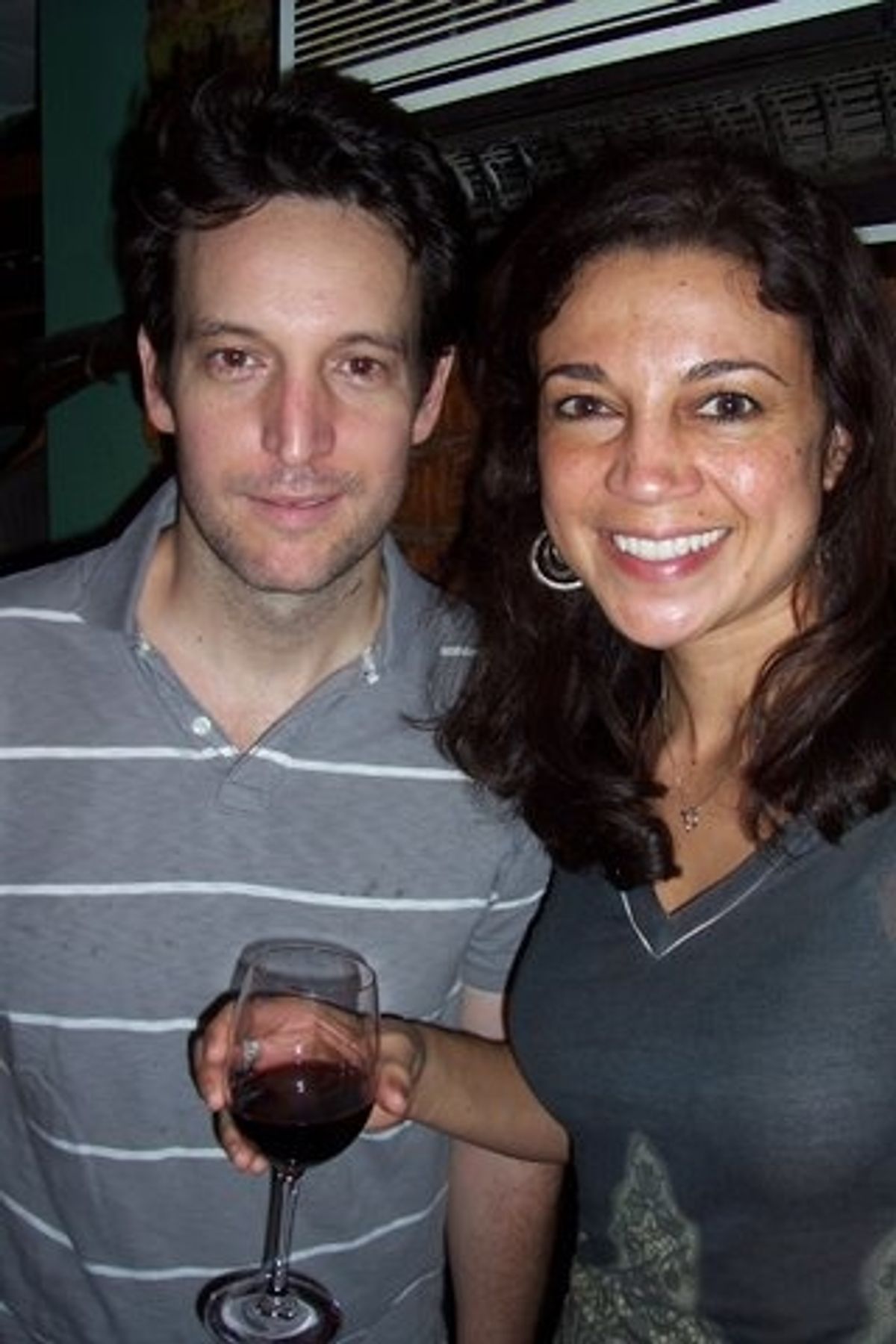 John Pollono, Anna Khaja  at 