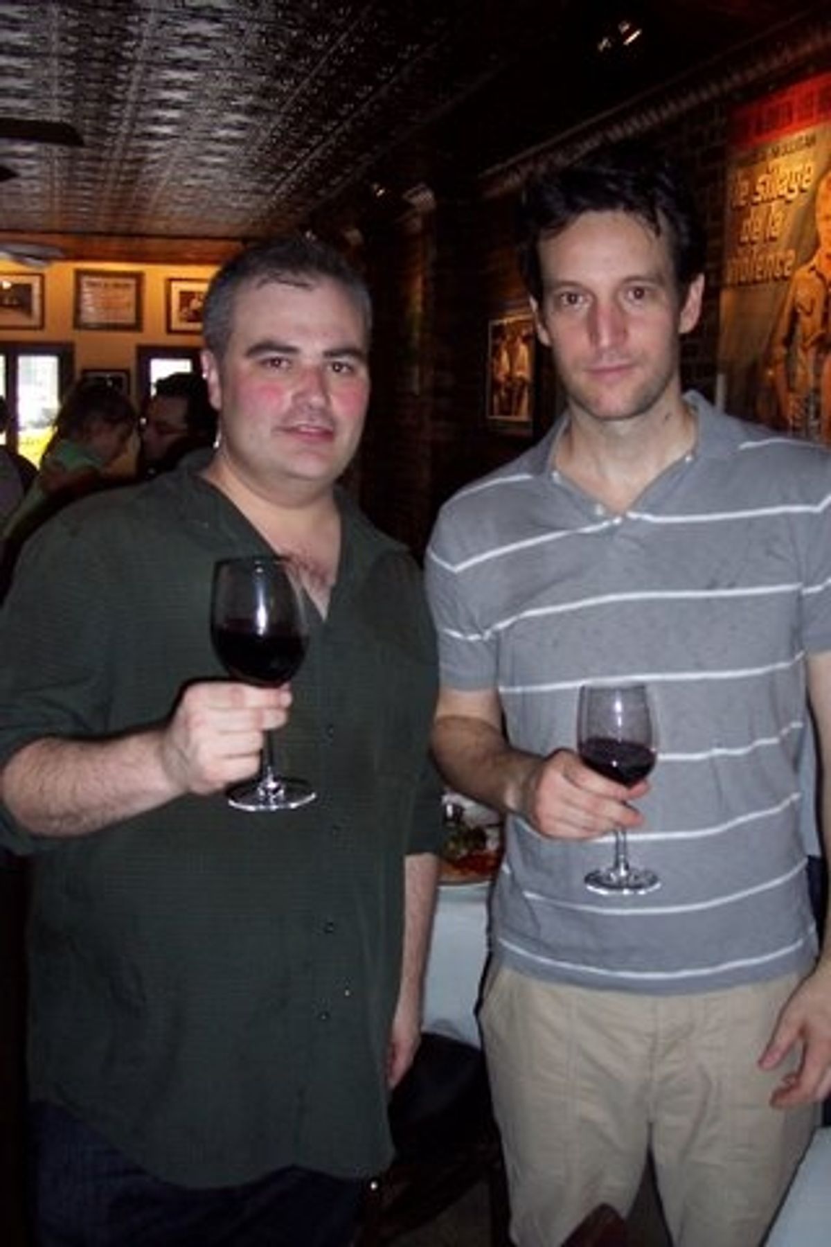 Andrew Block, John Pollono at 