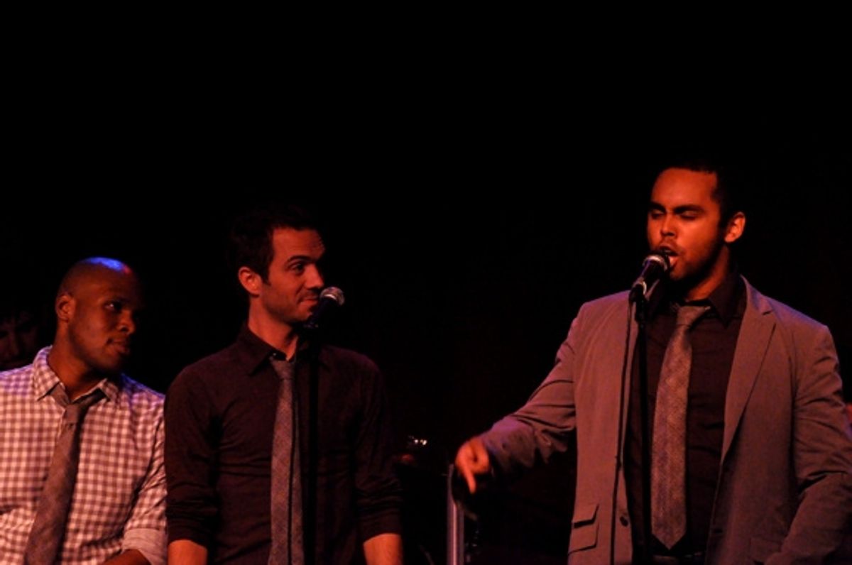 Michael James Scott, Danny Calvert and Jesse Nager at 