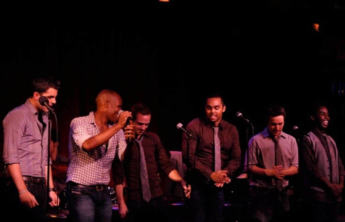 Zak Resnick, Michael James Scott, Danny Calvert, Jesse Nager, Gabe Violett and Mykal Kilgore at 