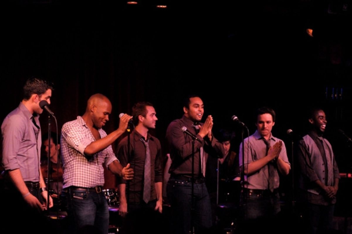 Zak Resnick, Michael James Scott, Danny Calvert, Jesse Nager, Gabe Violett and Mykal Kilgore at 