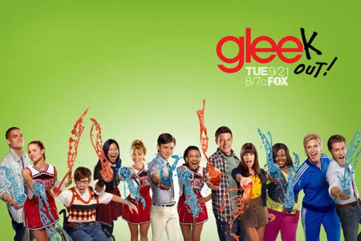 Photo Flash: GLEE Reveals Season 2 Promo Poster!  Image