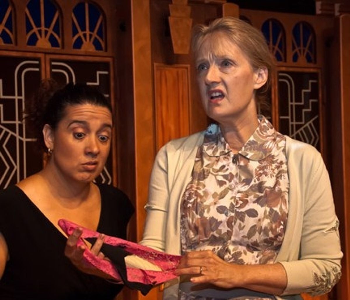 Eileen Galindo and Kathy Bell Denton at 