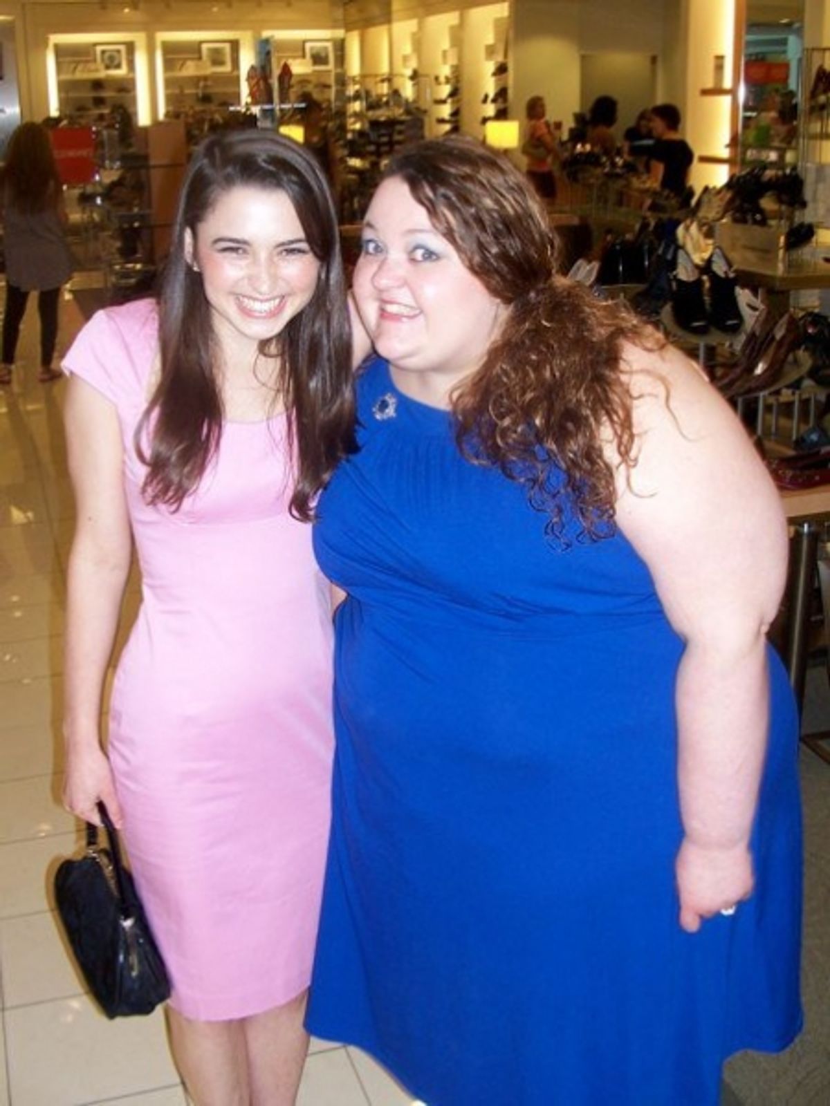 Rosemary Fossee and Amanda Lamb at 