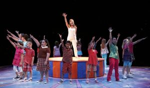 Jennifer Paz, children's choir Photo