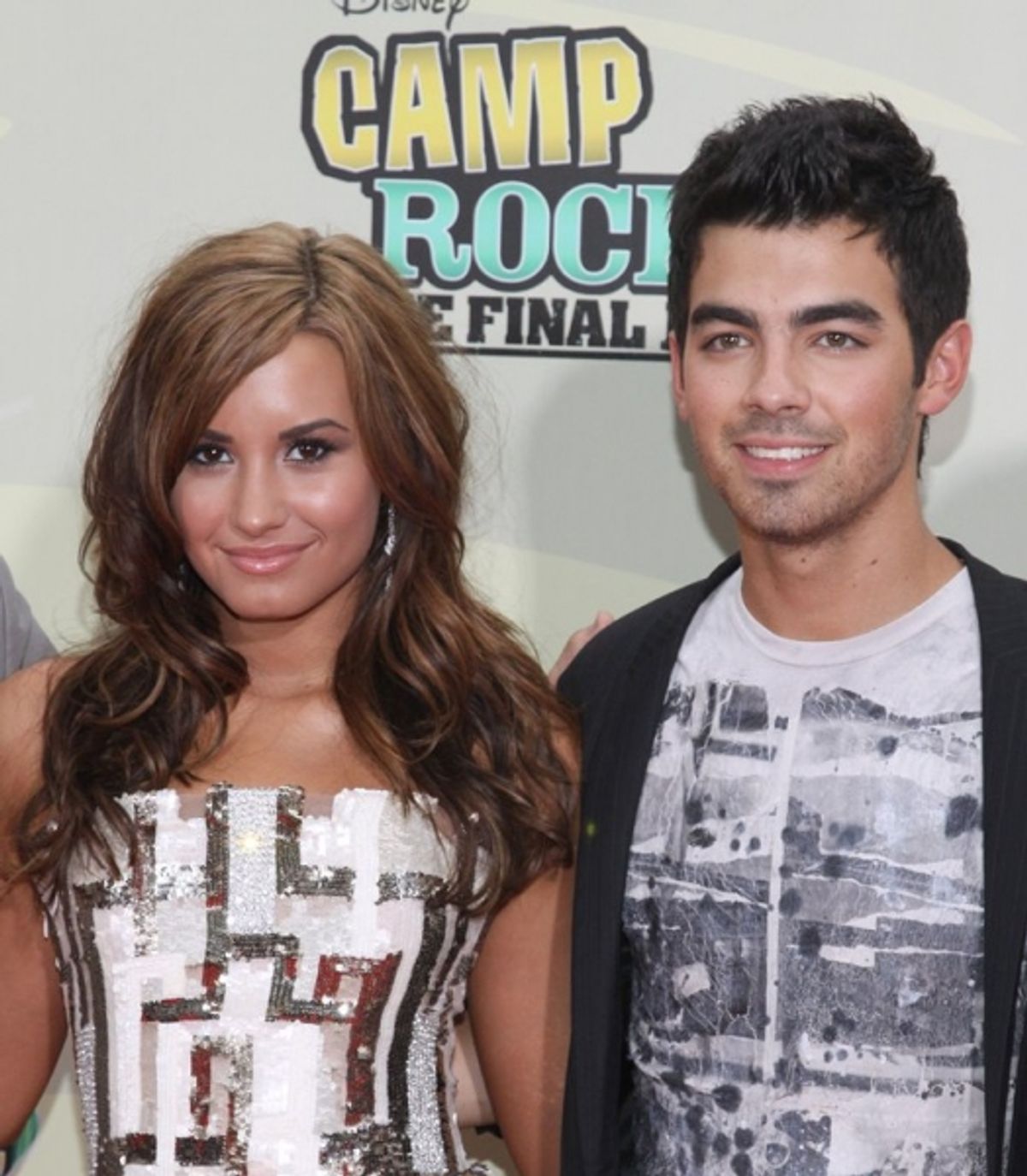 Joe Jonas and Demi Lovato at 