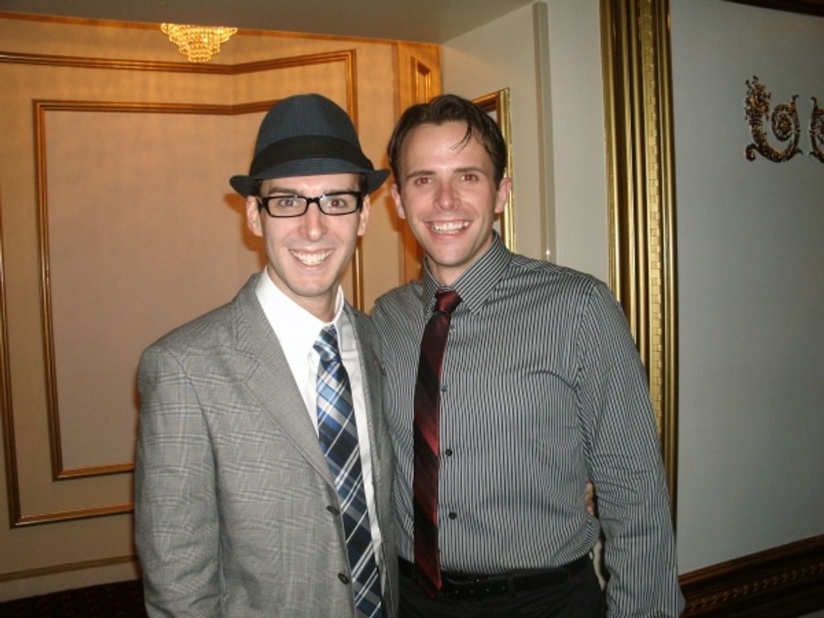 Stephen Schellhardt and Devin DeSantis at 