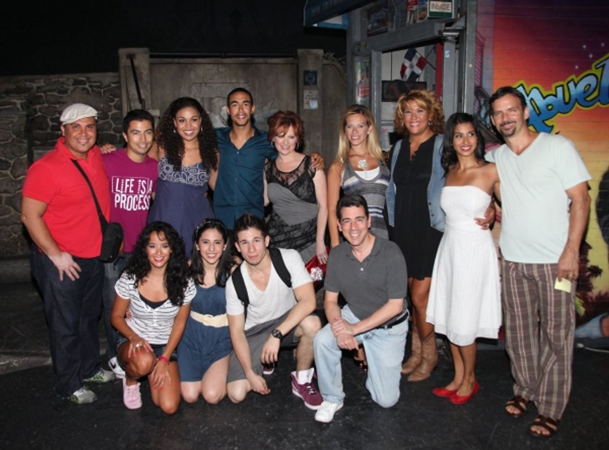 Jordin Sparks and the cast of IN THE HEIGHTS at 