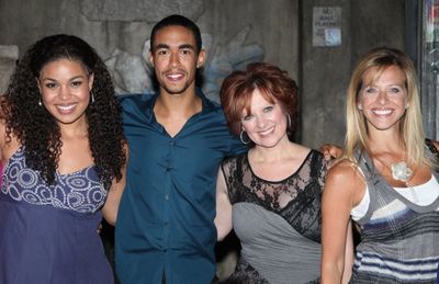 Jordin Sparks, Kyle Beltran, Caroline Manzo & Dina Manzo Photo