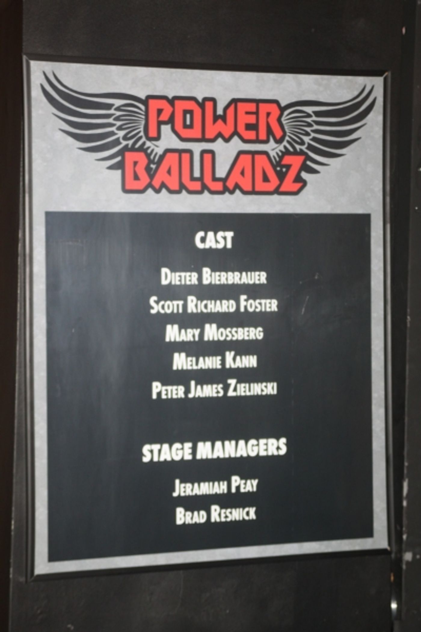 Photo Coverage: POWER BALLADZ Opens Off-Broadway  Image
