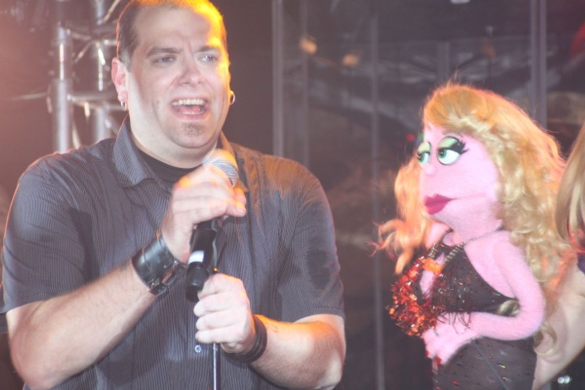Mike Todero and Lucy the Slut at POWER BALLADZ Opens Off-Broadway