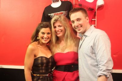 Melanie Kann, Music Director Karen Dryer and Peter Zielinski Photo