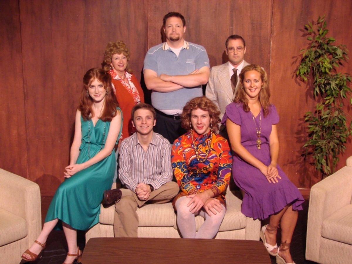  Nicola Howard, Chris Warren, Mark Anderson; (Bottom row) Katie Cheely, Quinn Gasaway, Cale Haupert, Philena Gilmer at 