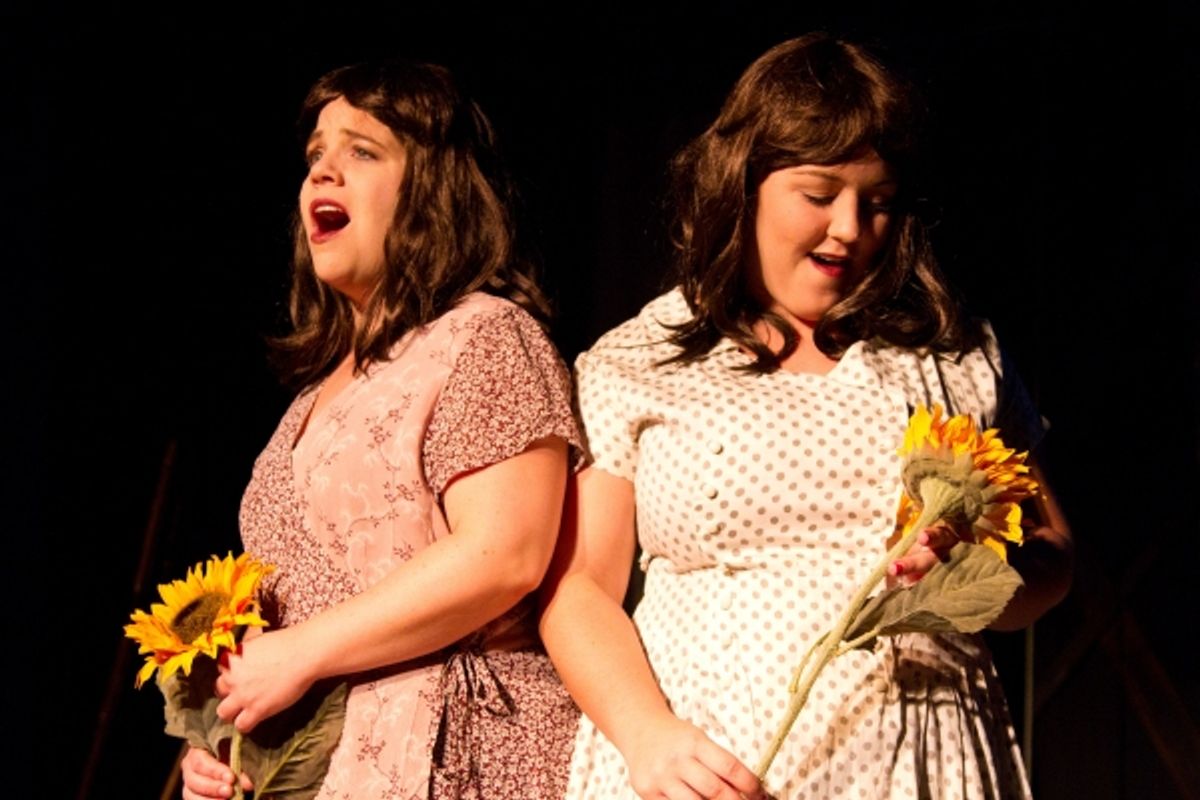 Shelly Work and Amanda Rife  at 