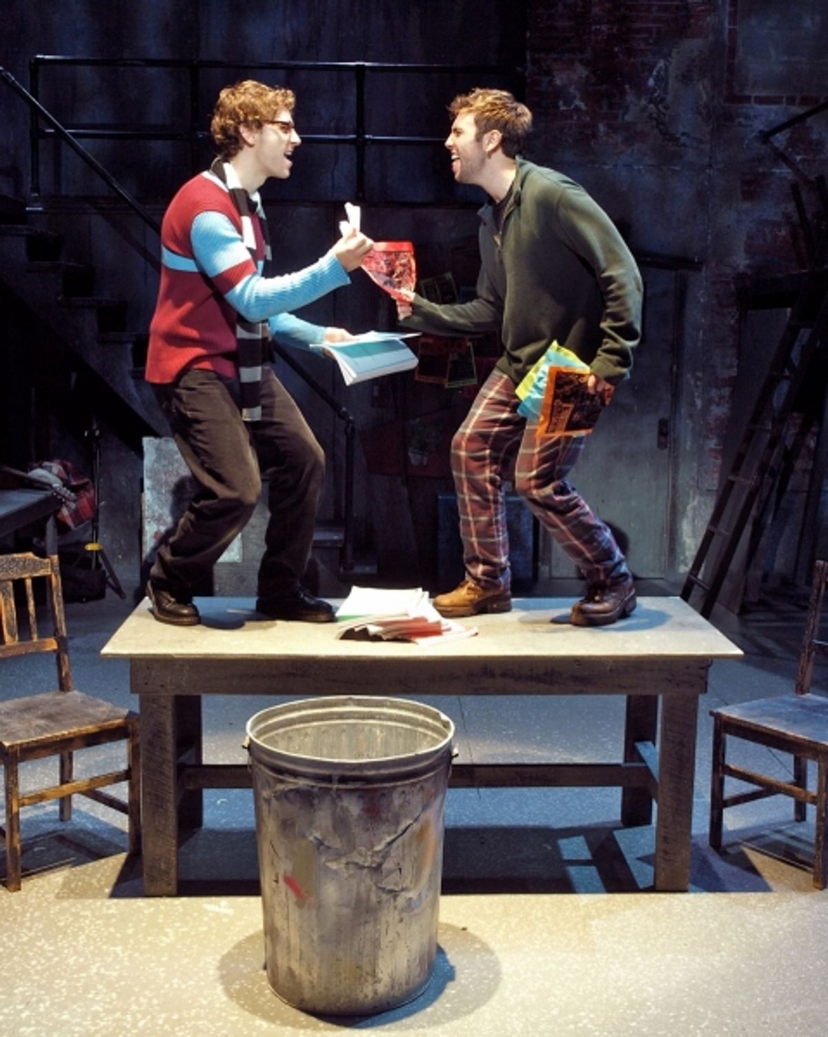 Andy Kelso and Mark Ayesh at 