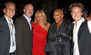 Chris Isaacson, Rodney Scott, Taylor Dayne, Frenchie Davis & Jake Simpson at The Americana at Brand @ BroadwayWorld Chris Isaacson, Rodney Scott, Taylor Dayne, Frenchie Davis & Jake Simpson at The Amer Photo