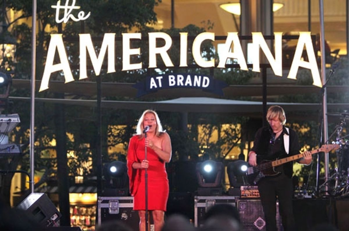 Taylor Dayne at The Americana at Brand at 