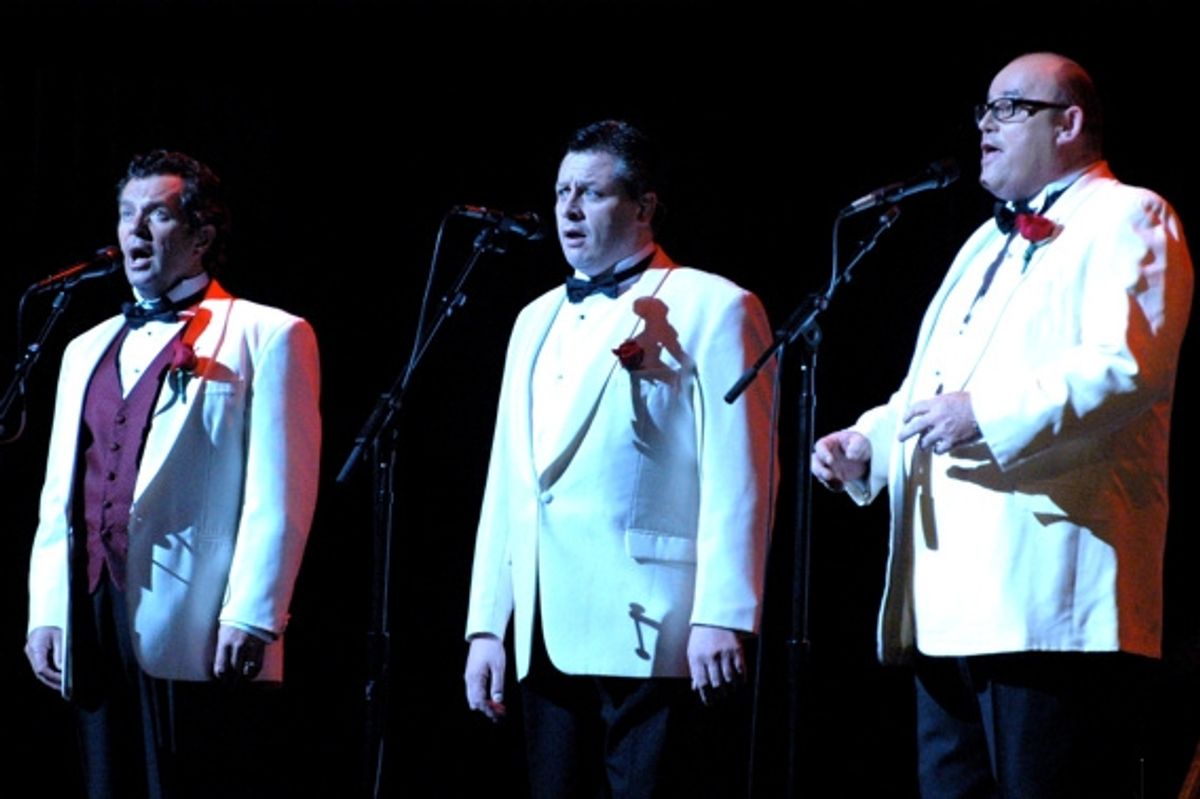 Finbar Wright, Anthony Kearns, Ronan Tynan at 