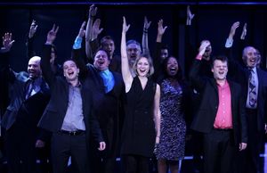 Euan Morton & Jill Paice, Jeremy Kushnier and the Cast of CHESS @ BroadwayWorld Euan Morton & Jill Paice, Jeremy Kushnier and the Cast of CHESS Photo