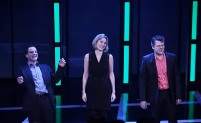 Euan Morton & Jill Paice & Jeremy Kushnier Photo