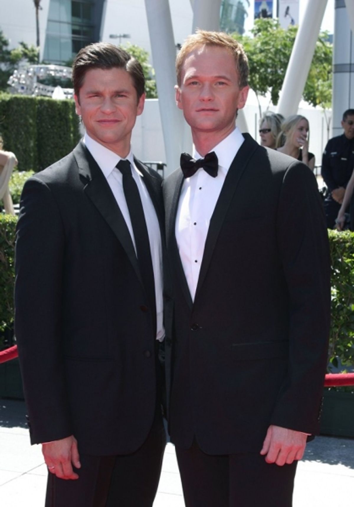 David Burtka and Neal Patrick Harris at 