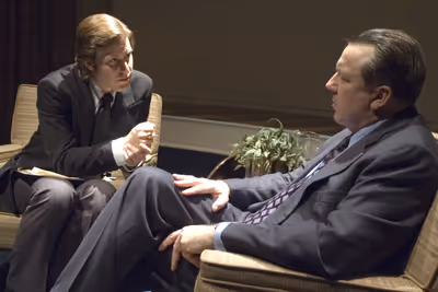 Andrew Carter and Terry Hamilton Photo