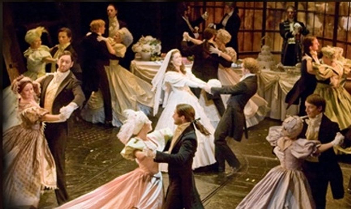 Luie Jones, Alistair Brammer and LES MISERABLES Company at 