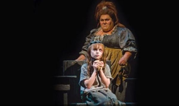 Loraiine Bruce with 'Young Cosette' Photo