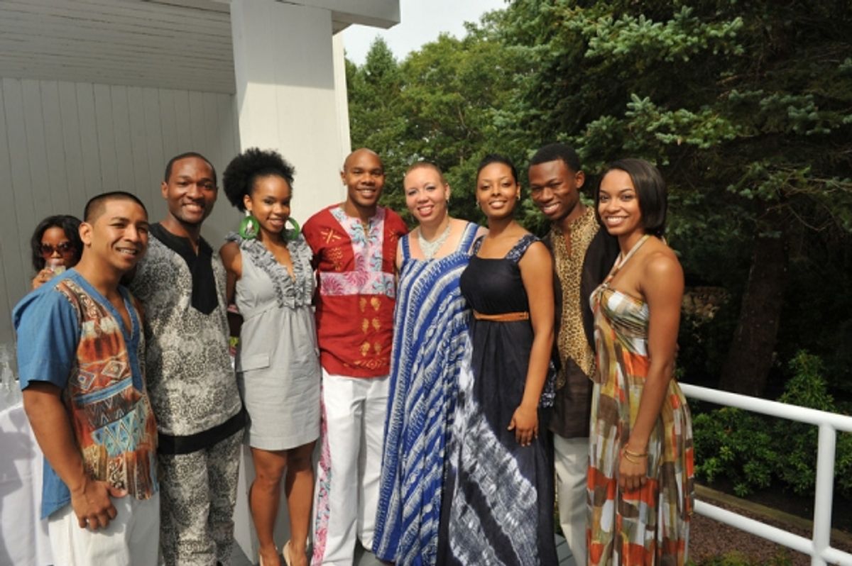 Arcell Cabuag, Sule Adams, Annique Roberts, Donavon Herrin at 