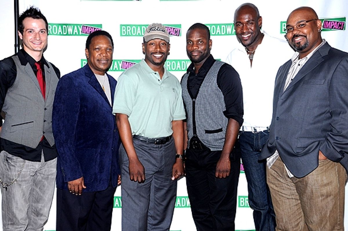 Bryan Fenkart, Shelton Becton, Kenny J. Seymour, Rhett George, John Eric Parker &  James Iglehart at 