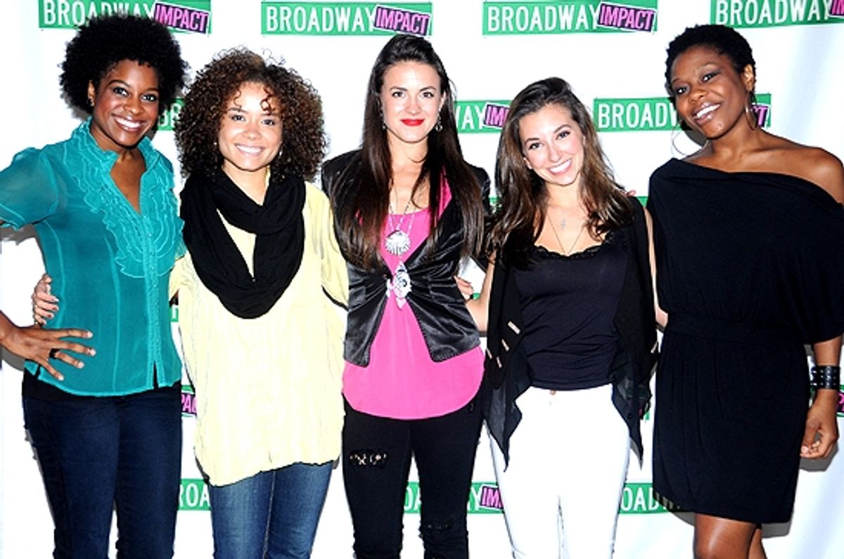 Dan'yelle Williamson, Betsy Struxness, Sydney Morton, Hilary Elk & Tracee Beazer at 