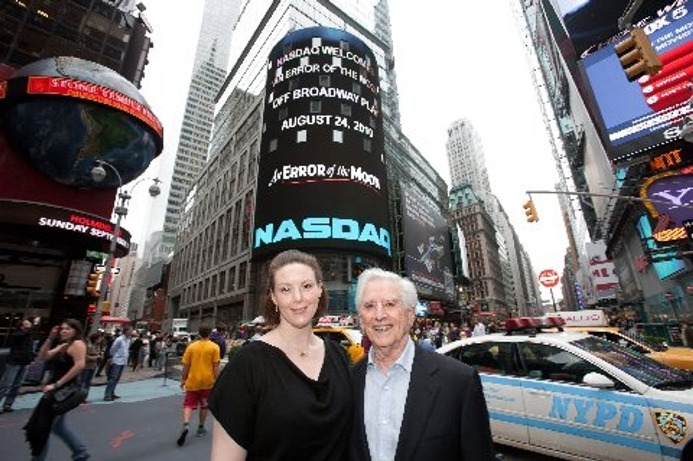 Photo Flash: AN ERROR OF THE MOON Rings NASDAQ Bell  Image