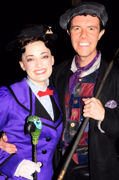 Laura Michelle Kelly and Gavin Lee Photo