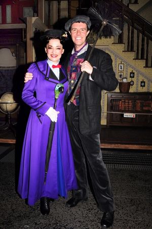 Laura Michelle Kelly and Gavin Lee Photo
