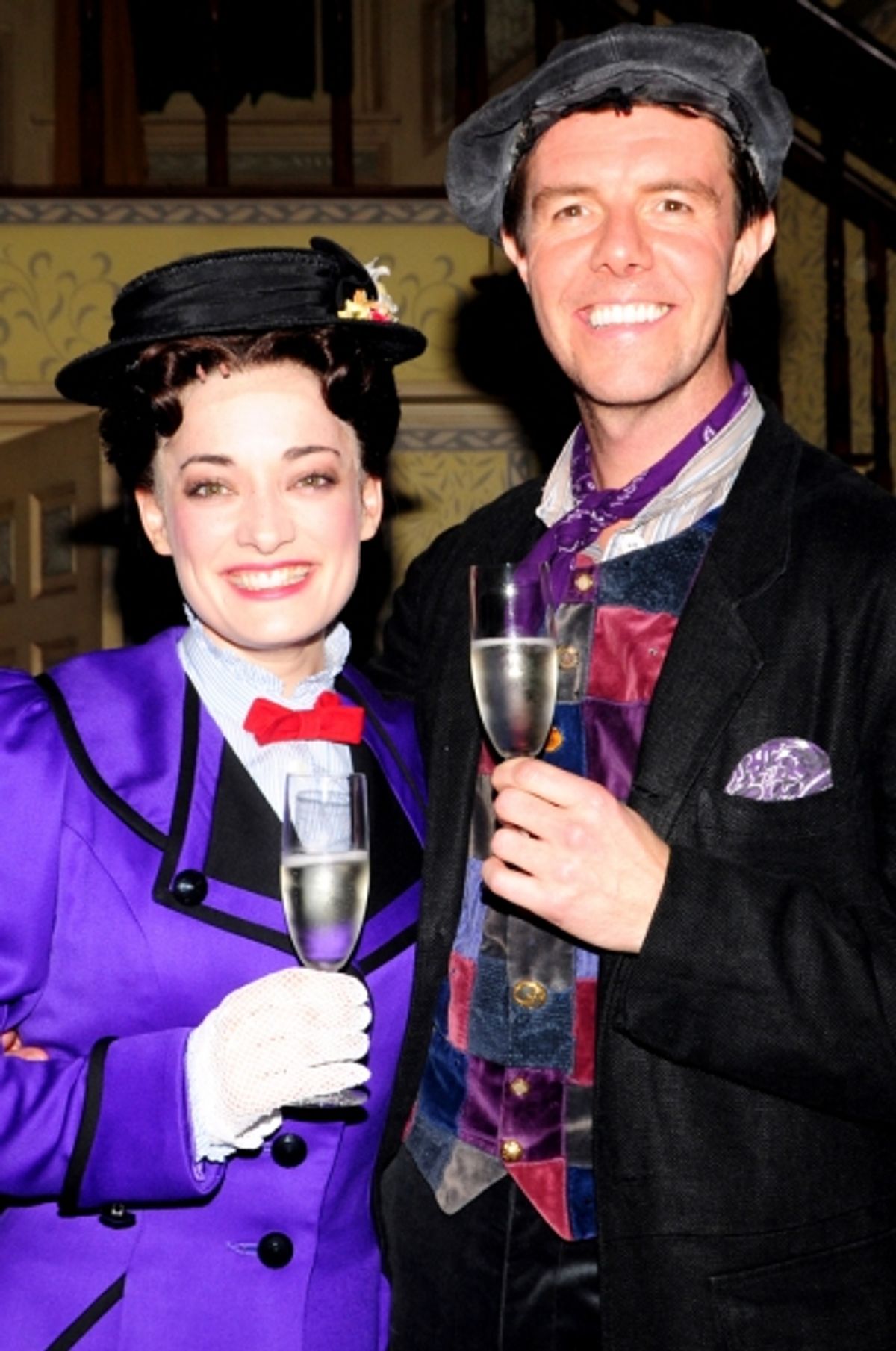 Ashley Brown and Gavin Lee at 