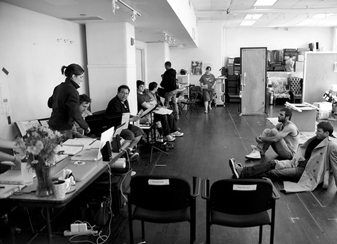Photo Flash: ANGELS IN AMERICA in Rehearsal at Signature!  Image