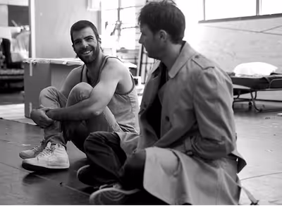 Zachary Quinto and Bill Heck Photo