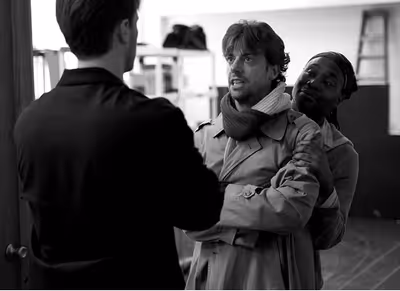 Christian Borle, Billy Porter and Bill Heck Photo