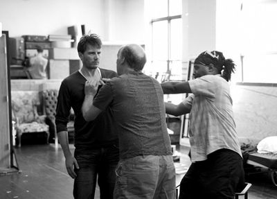 Bill Heck, Billy Porter and Frank Wood Photo